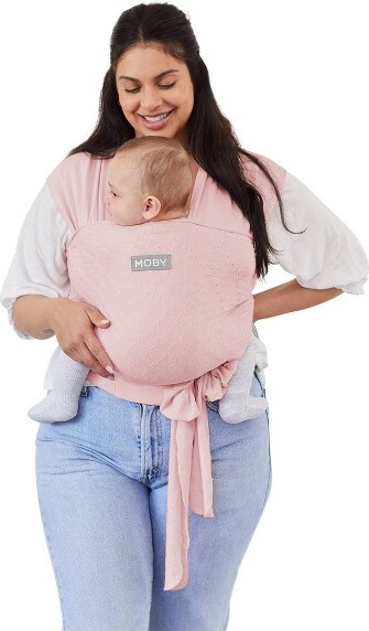 MOBY Petunia Picklebottom X Wrap Easy-Wrap Baby Carrier -