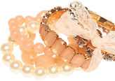 Thumbnail for your product : Wet Seal Lacey Bow & Pearls Bracelet Set