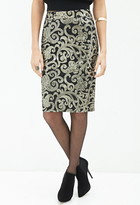 Thumbnail for your product : Forever 21 contemporary baroque sequins pencil skirt