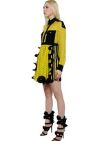 Thumbnail for your product : Ungaro Polka Dot Chiffon Silk Dress