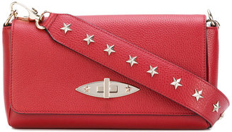 RED Valentino star studded clutch