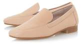 Thumbnail for your product : Dune Ladies GLIMPSE Slipper Cut Square Toe Loafer Shoe in Nude Size UK 3