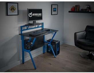 Lloyd Pascal Rogue Compact Gaming Desk - Blue/Black