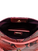 Thumbnail for your product : Emilio Pucci Mini Marquise Mock Python Shoulder Bag
