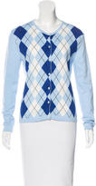 Thumbnail for your product : Burberry Argyle Patterned Cardigan