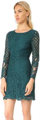 Cupcakes And Cashmere Spence Fitted Lace Dress