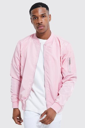 Buy Light Pink Bomber Jacket for Men Online