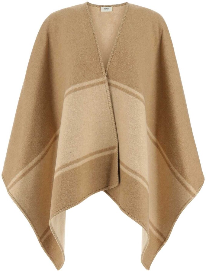fendi logo cape