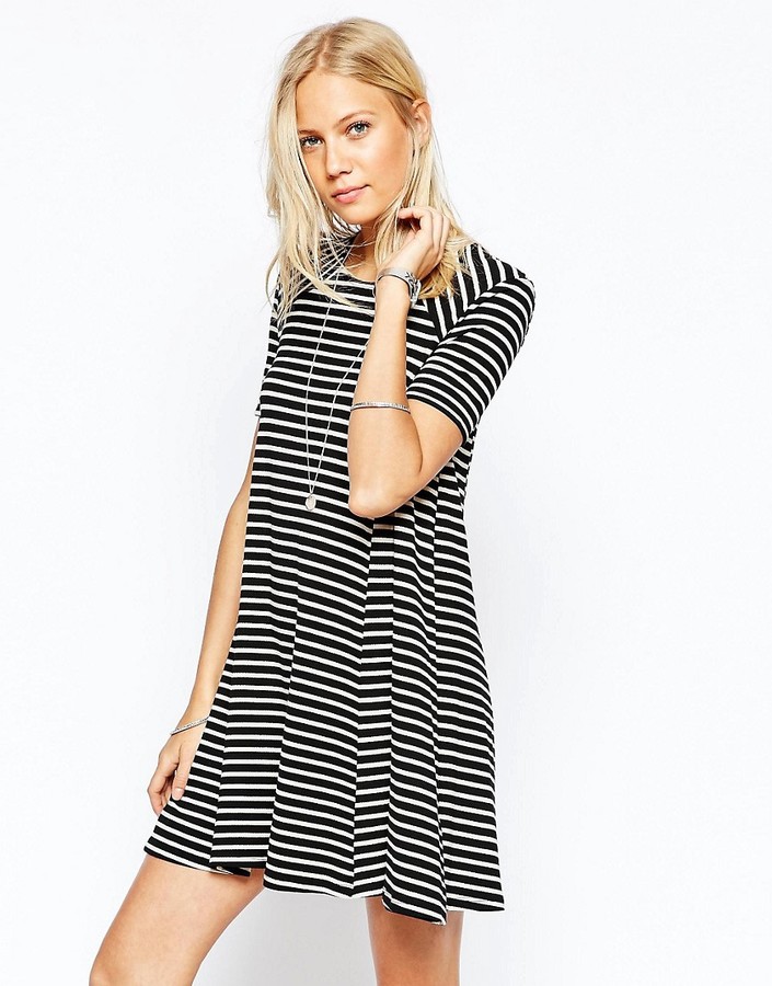 Abercrombie & Fitch Stripe T-Shirt Dress - ShopStyle