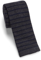 Thumbnail for your product : Paul Smith Striped Wool Knit Tie