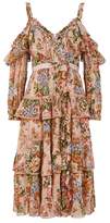 Thumbnail for your product : Needle & Thread Paradise Rose Midi Dress