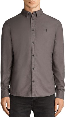 AllSaints Huntingdon Slim Fit Button-Down Shirt