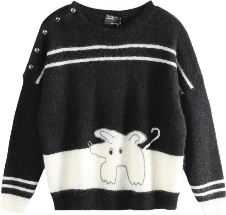 Enfants Riches Deprimes Long-Sleeve Striped Sweater