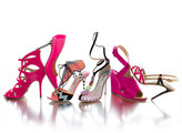 Thumbnail for your product : Diane von Furstenberg Wynne Crisscross Wedge Sandal, Pink