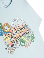 Thumbnail for your product : Stella McCartney Kids logo-print cotton T-shirt