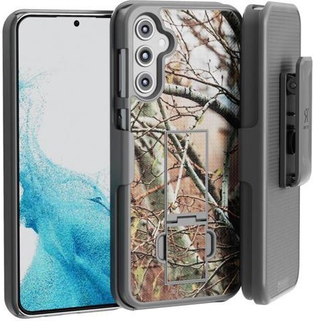 Samsung Galaxy S23 6.1' (2022) Rome Tech Shell Holster Combo Case - Camo Tree