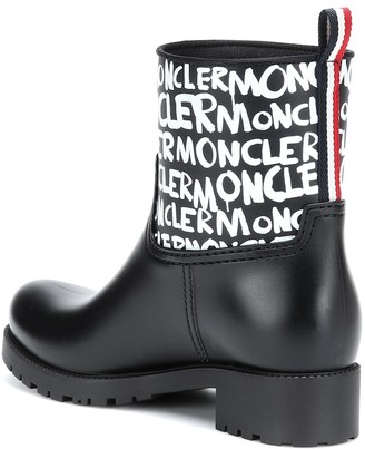 Moncler Ginette rubber ankle boots