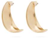 Thumbnail for your product : Fay Andrada - Koko Large Hoop Brass Earrings - Womens - Gold