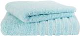 Thumbnail for your product : Kingsley Home Lifestyle guest towel aqua marine