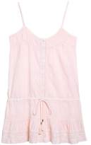 Thumbnail for your product : Melissa Odabash Karen Embroidered Cotton-Voile Mini Dress