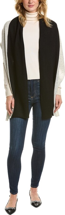 In2 by InCashmere Basic Two-Tone Cashmere Wrap