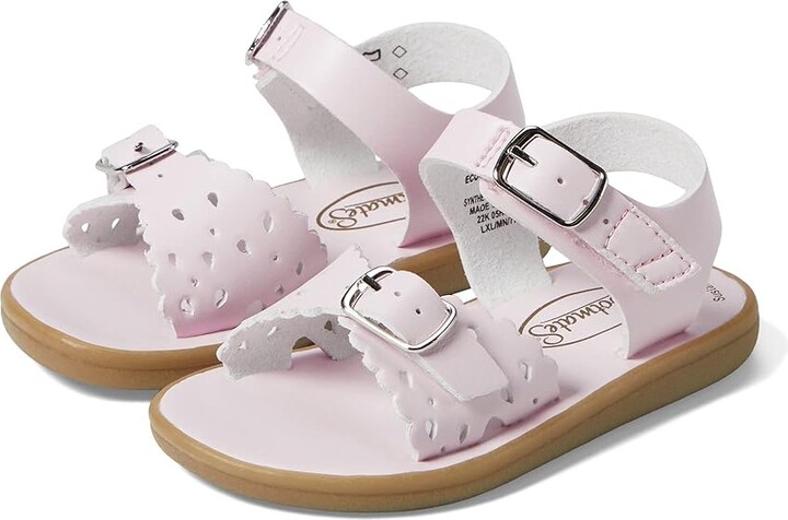 FootMates Eco-Ariel (Infant/Toddler/Little Kid) Girl's Shoes Rose Micro : 1 Infant M, Synthetic/Leather