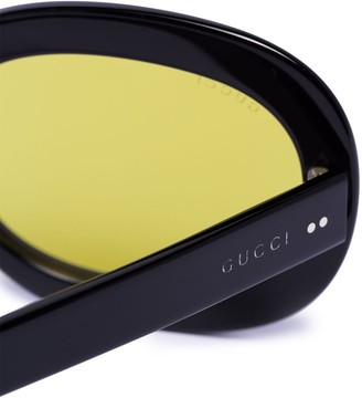 Gucci Large Oval Sunglasses