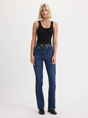 Levi's 725 High Rise Bootcut Women's Jeans - Dark Horse - ShopStyle