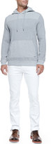 Thumbnail for your product : Michael Kors Waffle-Knit Pullover Hoodie, Gray