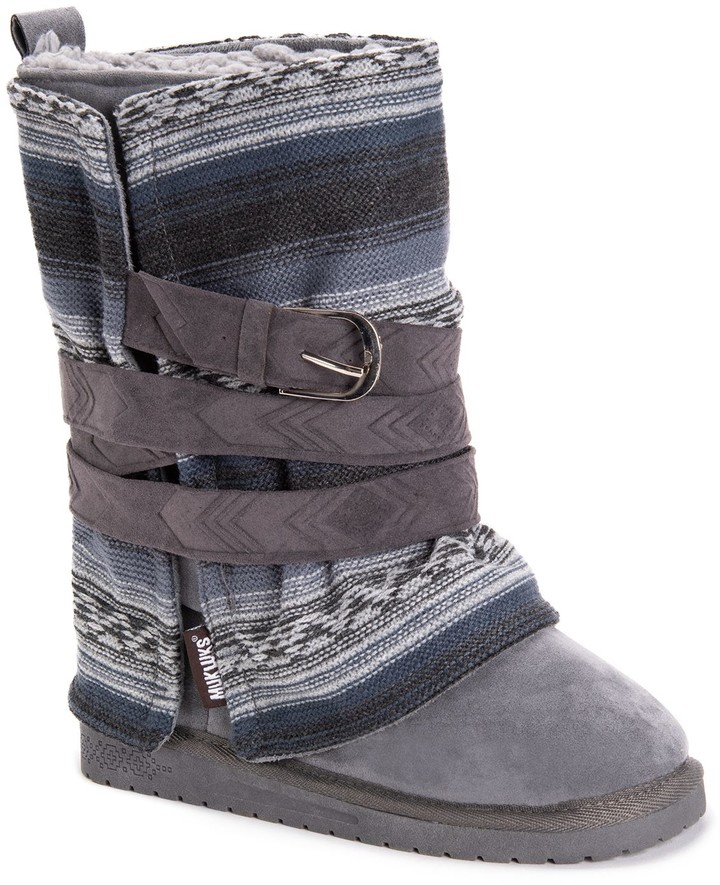 muk luks women's jean mid calf boot