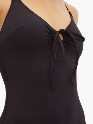 BELIZE Yara Tie-front Swimsuit - Black