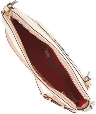 Dooney & Bourke Saffiano Leather Triple Zip Crossbody Handbag