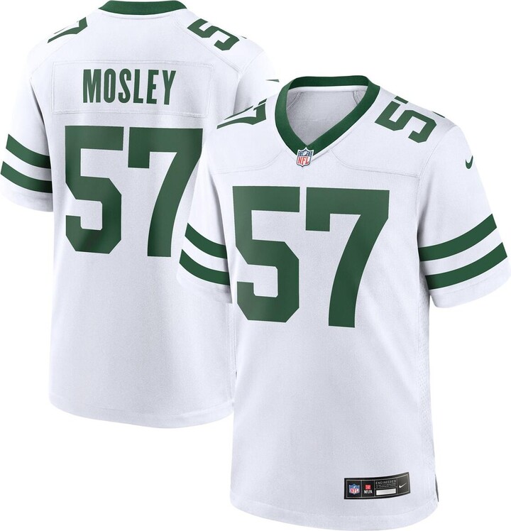 Nike Men's C.j. Mosley Legacy White New York Jets Game Jersey