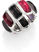 Thumbnail for your product : Ippolita Wonderland Harlow Semi-Precious Multi-Stone & Sterling Silver Fancy Rectangle Ring