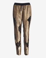 Thumbnail for your product : Robert Rodriguez Distressed Sequin Track Pant