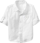 Thumbnail for your product : Gap Convertible linen shirt