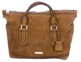 Thumbnail for your product : Burberry Large Suede Satchel