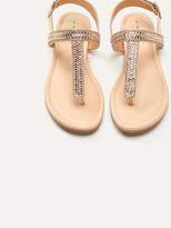 Thumbnail for your product : Wide Ankle Buckle Thong Sandals