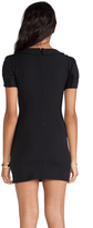 Thumbnail for your product : RED Valentino Cady Tech Mini Dress