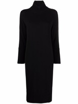 Thumbnail for your product : Antonelli Roll-Neck Knit Dress