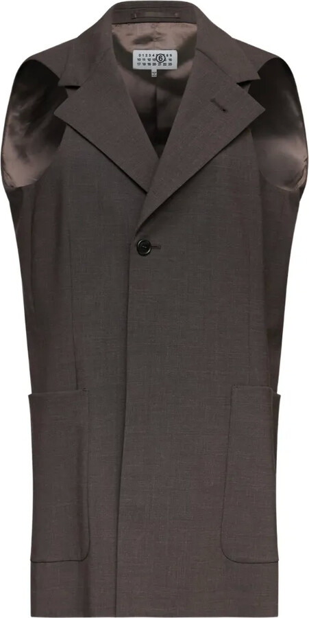 MM6 MAISON MARGIELA Sleeveless Waistcoat