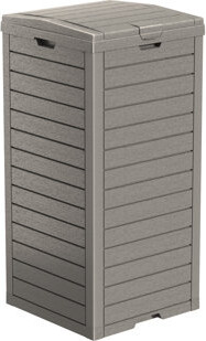 Emperic Design Resin Manual Lift Trash Can - 31 Gallons