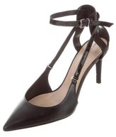 Thumbnail for your product : Barbara Bui Leather Pointed-Toe Pumps