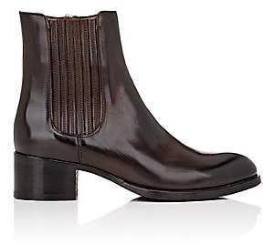 Barneys New York Women's Leather Ankle Boots - Brown