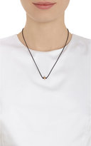 Thumbnail for your product : Dezso by Sara Beltran Diamond & Rose Gold Pendant Necklace