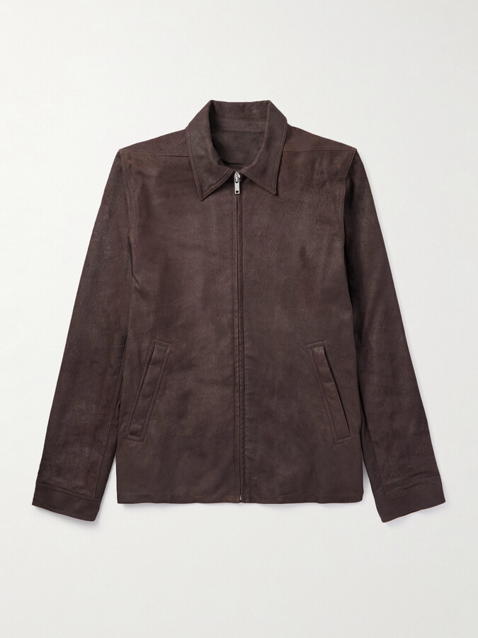 Rick Owens Brad Suede Jacket