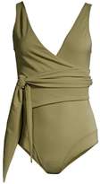 Thumbnail for your product : Lisa Marie Fernandez Dree Louise Crepe One-Piece Swimsuit