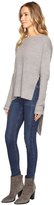Thumbnail for your product : Brigitte Bailey Siana Long Sleeve Sweater with Diagonal Hem