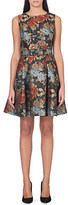 Thumbnail for your product : Karen Millen Fitted floral brocade dress