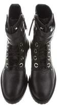 Thumbnail for your product : Rebecca Minkoff Leather Moto Ankle Boots